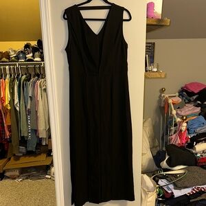 Miilla size large long black dress